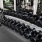 rack of free weights