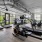 rowing machine and manual treadmill in gym