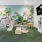 books and toys in kids' playroom